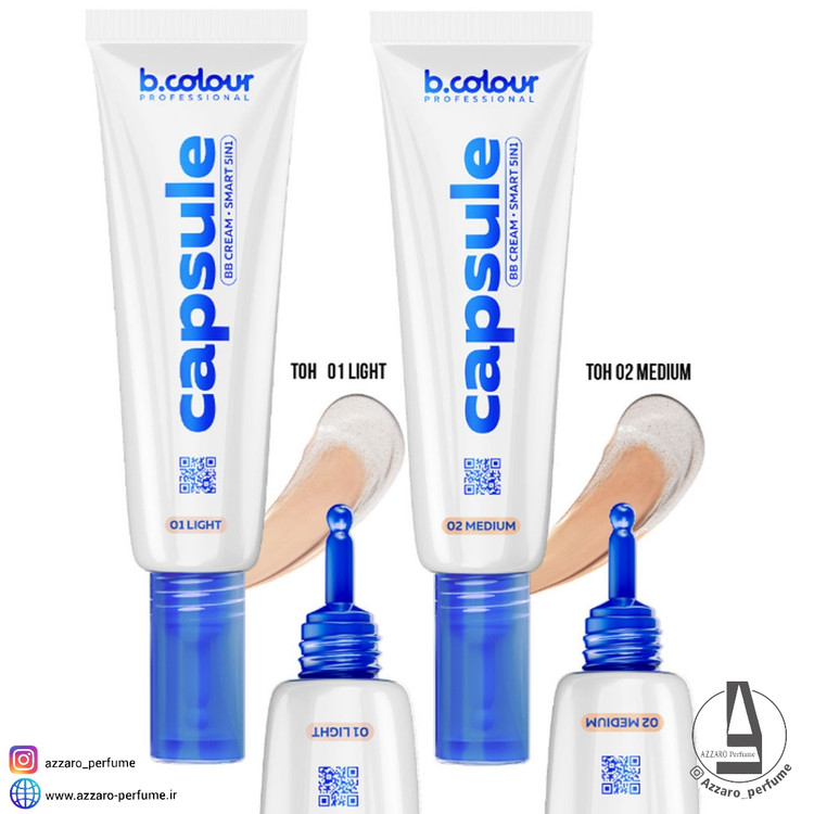 بی بی کرم هوشمند ۵ کاره بی کالر رنگ لایت 01 حجم 35 میل-فروشگاه آرایشی و بهداشتی آزارو در شیراز