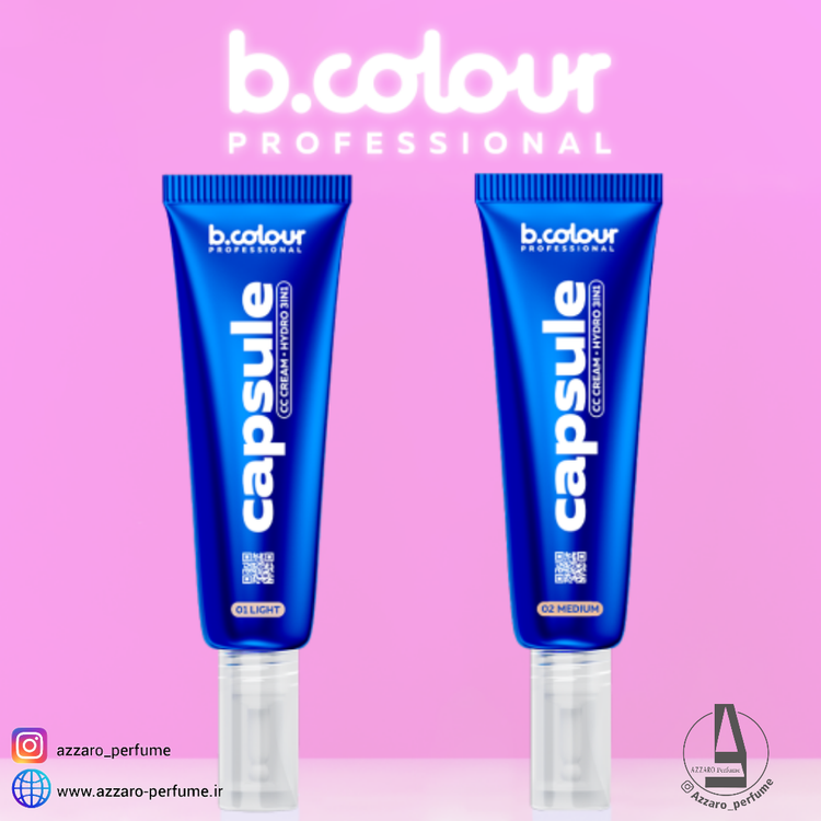 سی سی کرم سه کاره بی کالر رنگ مدیوم 02 حجم 35 میل-فروشگاه آرایشی و بهداشتی آزارو در شیراز