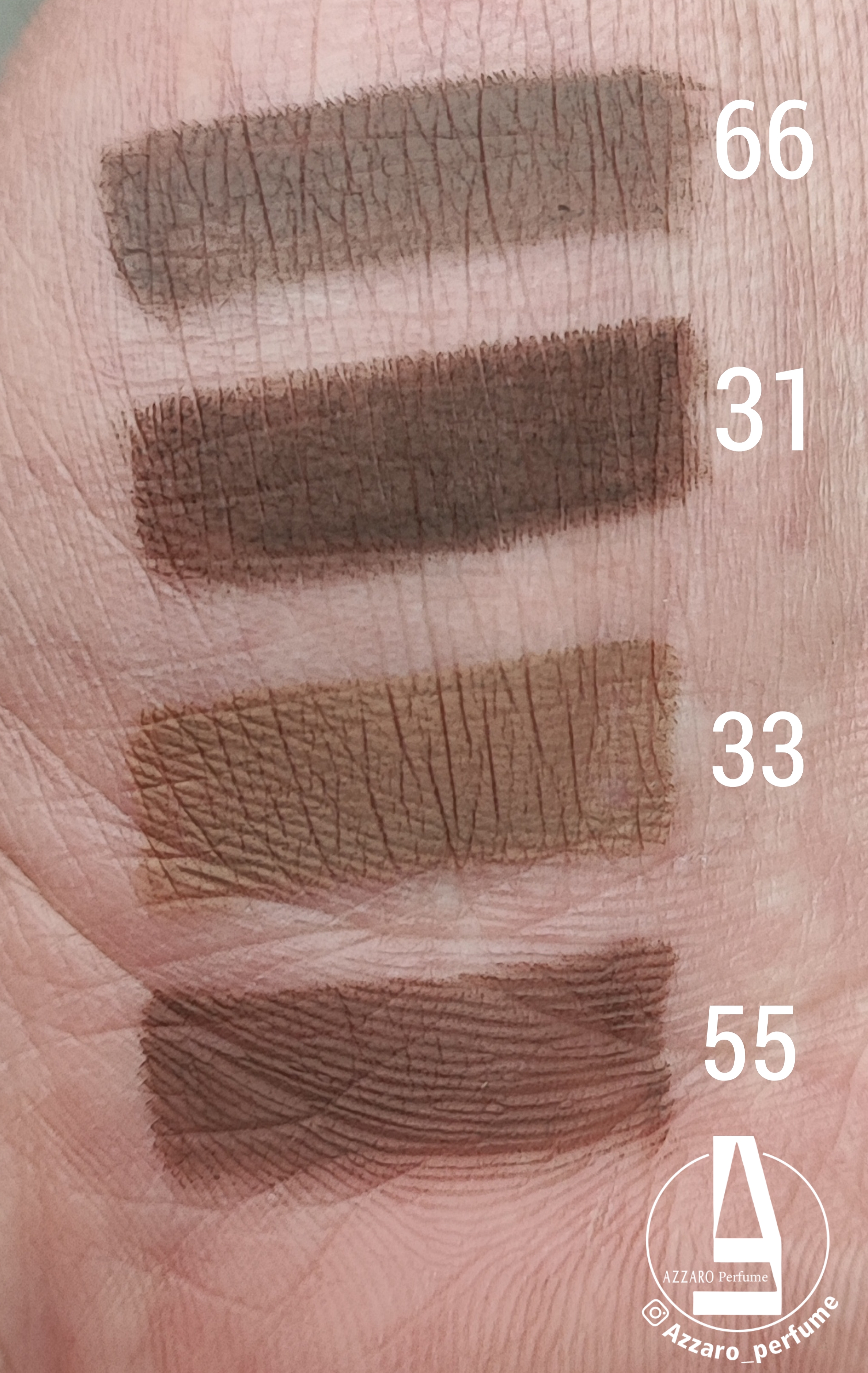 مداد ابروی پودری اوتی Ottie رنگ قهوه ای دودی شماره 66-فروشگاه آرایشی و بهداشتی آزارو در شیراز