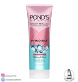 فوم شوینده ضدجوش و روشن کننده صورت پوندز نیاسورسینول Ponds Thymo-BHA وزن 100 گرم-فروشگاه آرایشی و بهداشتی آزارو در شیراز
