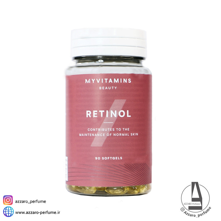 مکمل کپسول رتینول مای ویتامینز 90 عددی-فروشگاه آرایشی و بهداشتی آزارو در شیراز