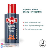 شامپو ضد ریزش آلپسین مدل C1 حجم 375 میل-فروشگاه آرایشی و بهداشتی آزارو در شیراز