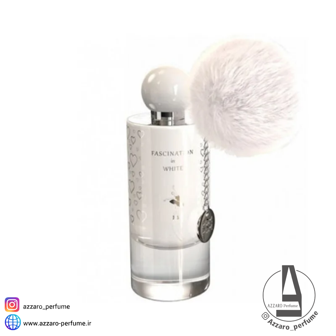 عطر ادکلن پوم پوم فسینیشن این وایت-سفیدحجم 80 میل-فروشگاه آرایشی و بهداشتی آزارو در شیراز
