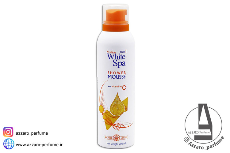 موس شستشوی بدن وایت اسپا میستین حاوی ویتامین سی 200 میل-فروشگاه آرایشی و بهداشتی آزارو در شیراز