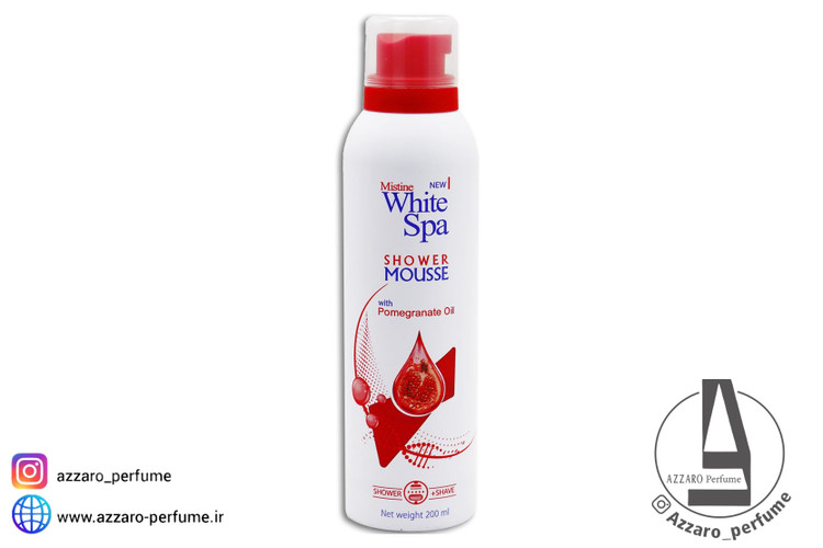 موس شستشوی بدن روغن هسته انار میستین 200 میل-فروشگاه آرایشی و بهداشتی آزارو در شیراز