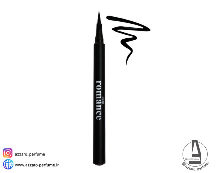 خط چشم ماژیکی دیپ رومانس رنگ مشکی حجم 1.2 میل-فروشگاه آرایشی و بهداشتی آزارو در شیراز
