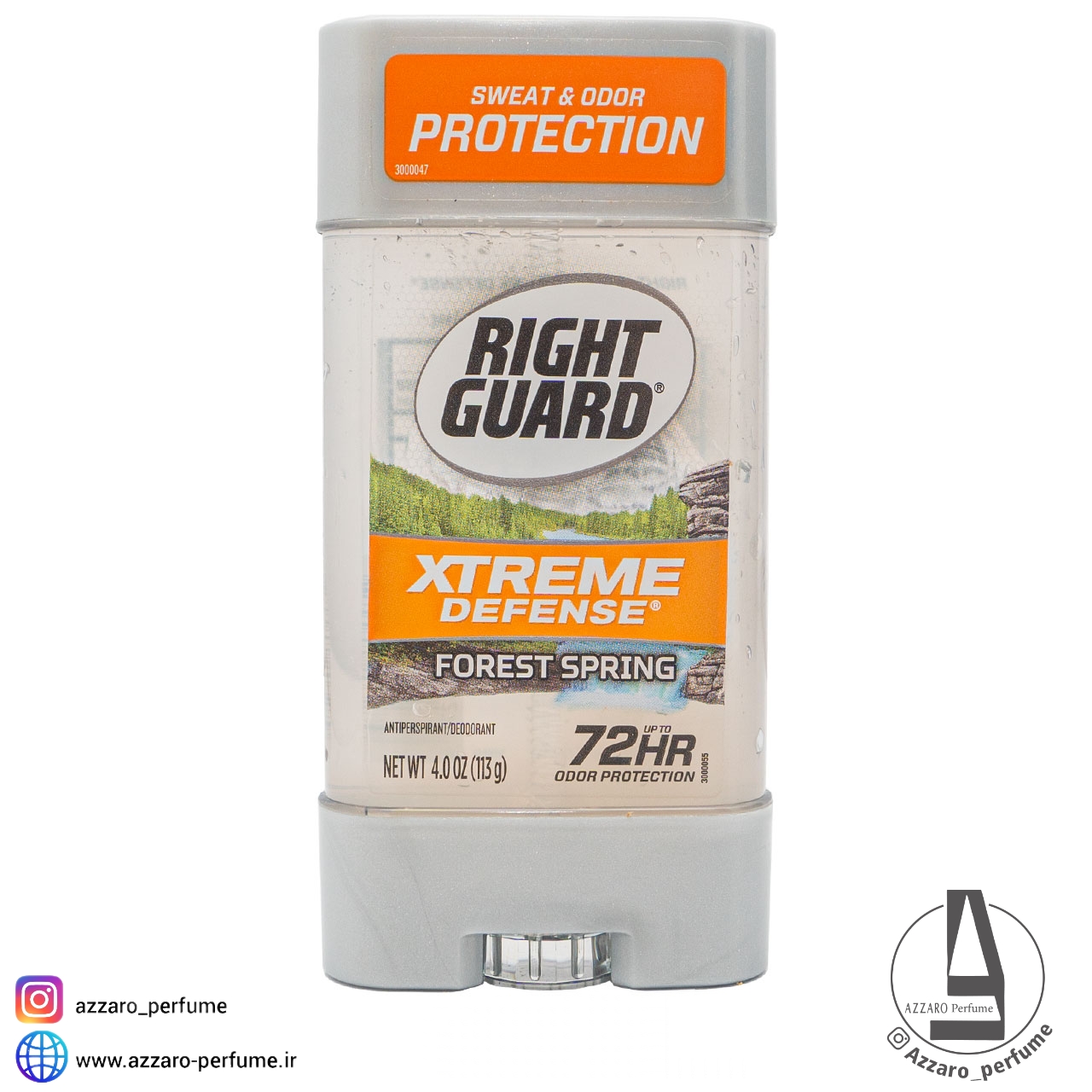مام ژله ای ضد تعریق رایت گارد مدل اکستریم دیفنس Forest Spring حجم 113 گرم-فروشگاه آرایشی و بهداشتی آزارو در شیراز