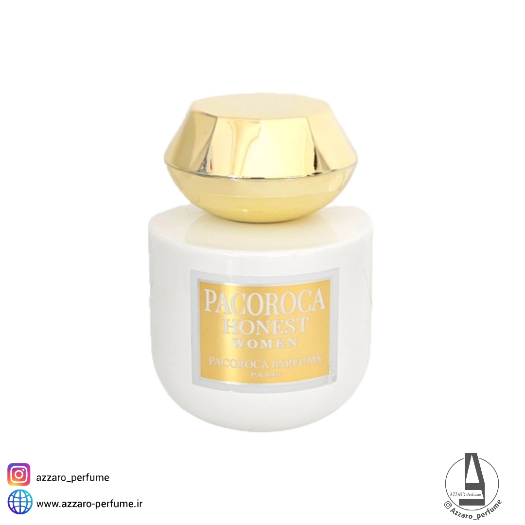 عطر،ادکلن زنانه پاکوروکا مدل HONEST حجم 100 میل-فروشگاه آرایشی و بهداشتی آزارو در شیراز‌