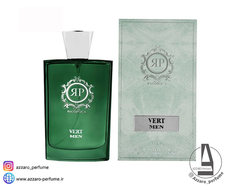 ادکلن مردانه پاکوروکا ورت من حجم 100 میل-فروشگاه آرایشی و بهداشتی آزارو در شیراز