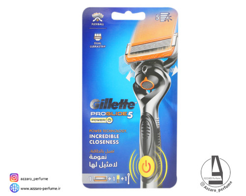 خودتراش ژیلت پاور پروگلاید فلکسیبال مدل PROGLIDE POWER-فروشگاه آرایشی و بهداشتی آزارو در شیراز