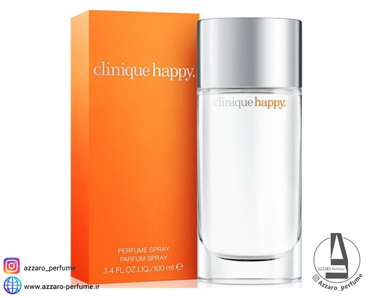 ادکلن زنانه پرفیوم کلینیک هپی حجم 100 میل-فروشگاه آرایشی و بهداشتی آزارو در شیراز