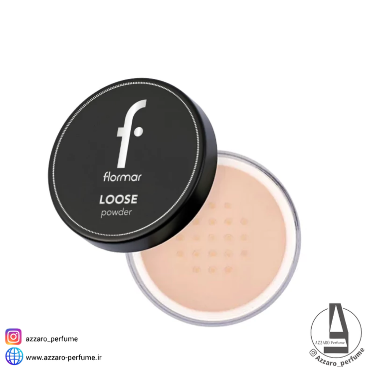 پودر فیکس کننده آرایش فلورمار شماره 001 وزن 18 گرم-فروشگاه اینترنتی آرایشی بهداشتی آزارو در شیراز