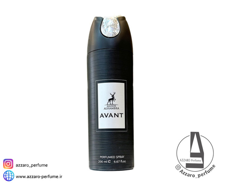 اسپری آوانت رایحه کرید اونتوس الحمبرا حجم 200 میل-فروشگاه آرایشی و بهداشتی آزارو در شیراز