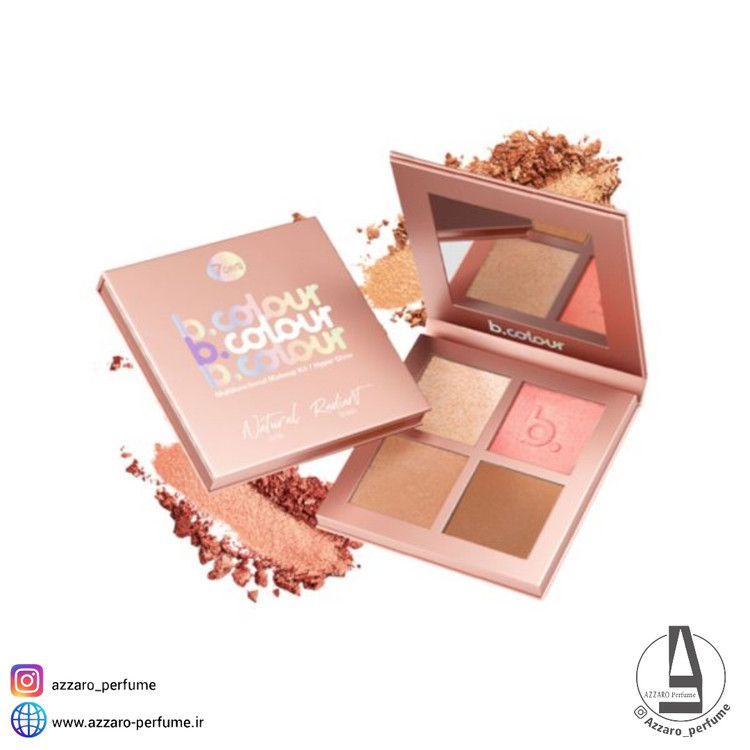 پالت میکاپ چند منظوره بی کالر مدل hyper glow-فروشگاه آرایشی و بهداشتی آزارو در شیراز