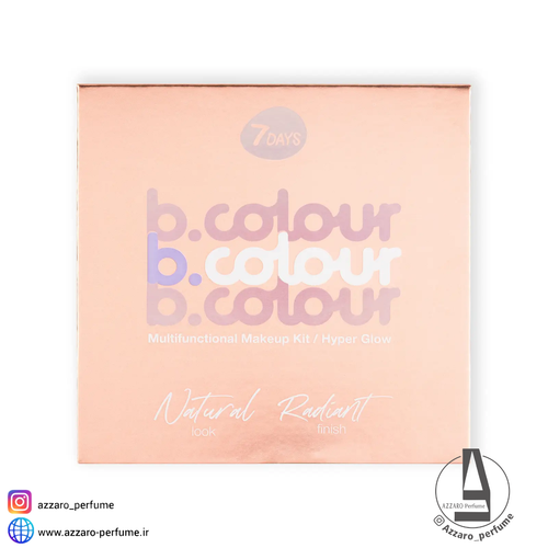 پالت میکاپ چند منظوره بی کالر مدل hyper glow-فروشگاه آرایشی و بهداشتی آزارو در شیراز