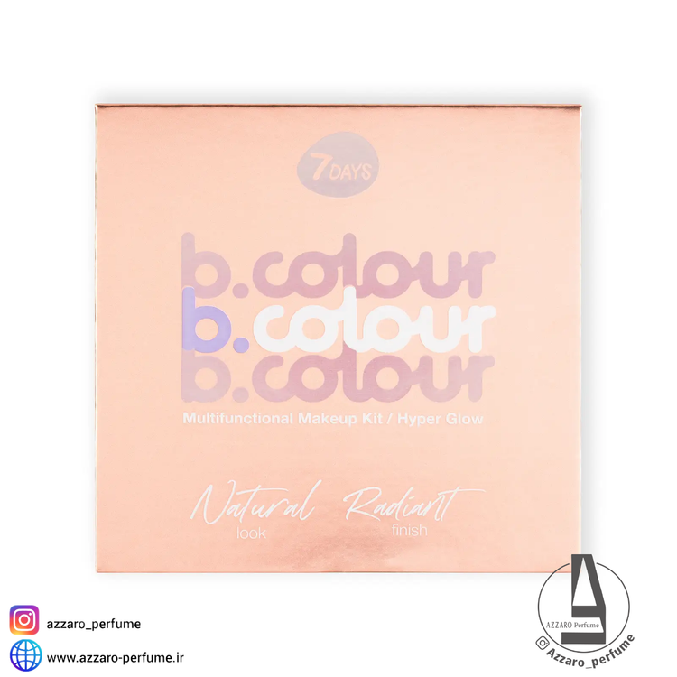 پالت میکاپ چند منظوره بی کالر مدل hyper glow-فروشگاه آرایشی و بهداشتی آزارو در شیراز