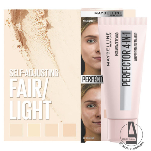 BB کرم پرفکتور 4 کاره میبلین رنگ fair/light 00حجم 30 میل-فروشگاه آرایشی و بهداشتی آزارو در شیراز