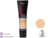 کرم پودر لورآل اینفائیبل مات 32 ساعته شماره 155 حجم 30 میل-فروشگاه آرایشی و بهداشتی آزارو در شیراز