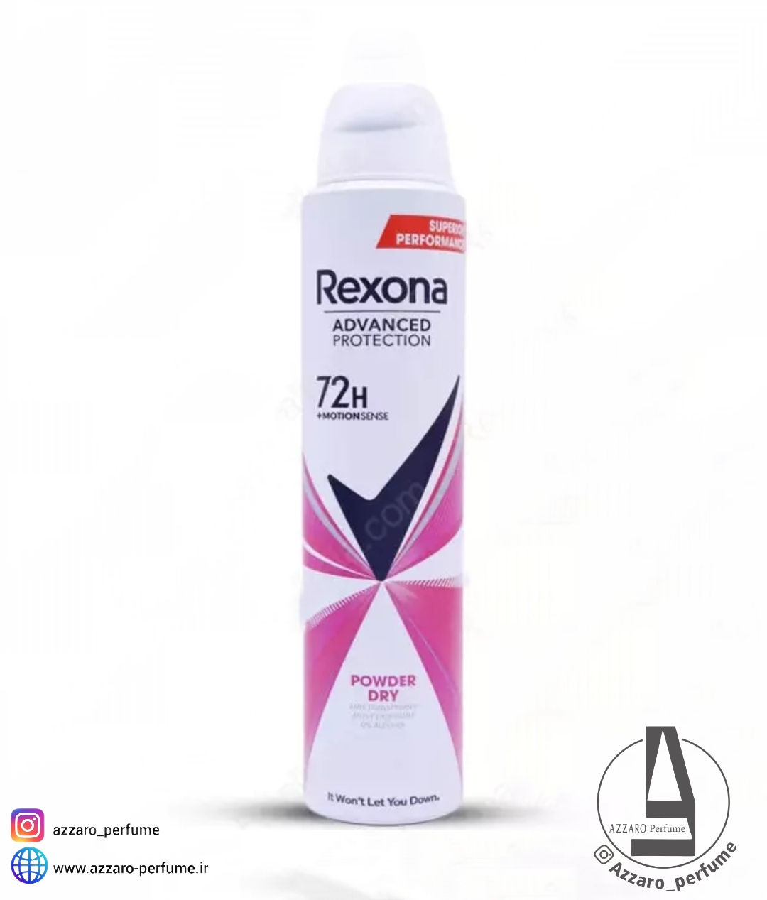 اسپری بدن رکسونا سری ادونسد پروتکشن مدل پاودر درای حجم 200 میل-فروشگاه آرایشی و بهداشتی آزارو در شیراز