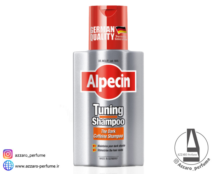 شامپو مو آلپسین تیونینگ Alpecin Tuning Shampoo حجم 200 میل-فروشگاه آرایشی و بهداشتی آزارو در شیراز