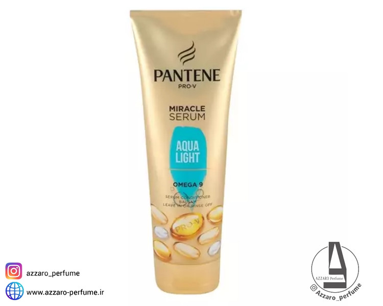 خرید سرم نرم کننده مو پنتن مدل Aqua Light حجم 200 میل-فروشگاه آرایشی و بهداشتی آزارو در شیراز