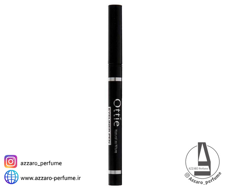 خط چشم ماژیکی اوتی Ottie رنگ مشکی Natural as Nture-فروشگاه آرایشی و بهداشتی آزارو در شیراز
