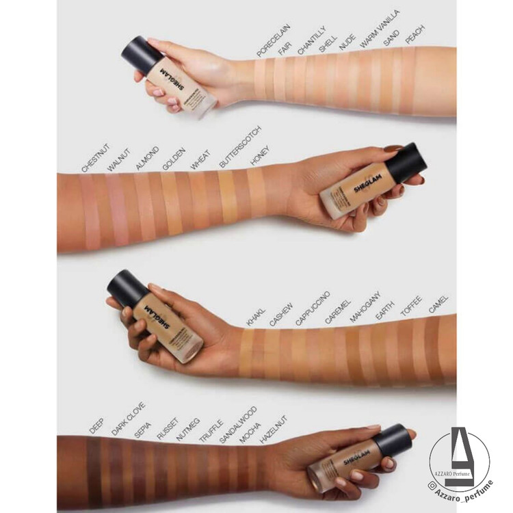 کرم پودر مات شیگلم SHEGLAM مدل COMPLEXION PRO رنگ Porcelain حجم 30 میل-فروشگاه آرایشی و بهداشتی آزارو در شیراز