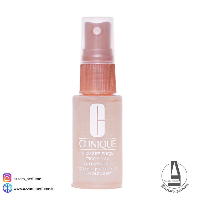 اسپری آب رسان صورت کلینیک Moisture Surge (جدا شده از پک) حجم 30 میل-فروشگاه آرایشی و بهداشتی آزارو در شیراز