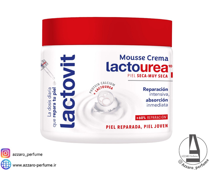 کرم صورت،دست و بدن لاکتویت حجم 400 میل-فروشگاه آرایشی و بهداشتی آزارو در شیراز