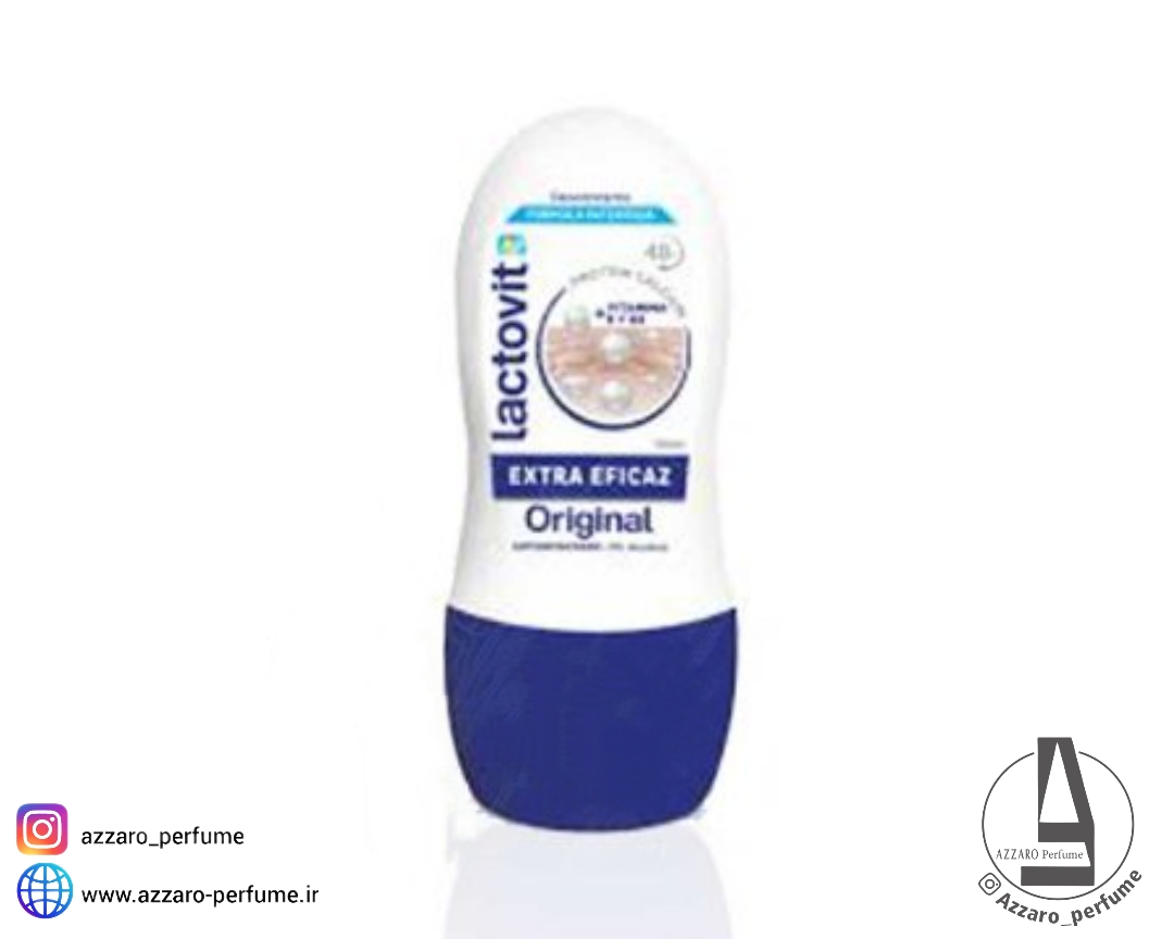 مام رول ضد تعریق لاکتویت Lactovit مدل Original حجم 50 میل-فروشگاه آرایشی و بهداشتی آزارو در شیراز‌