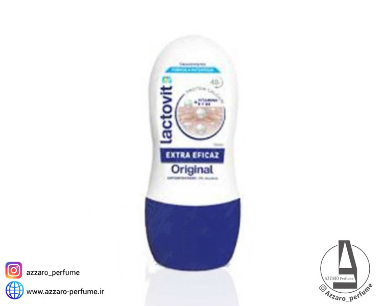 مام رول ضد تعریق لاکتویت Lactovit مدل Original حجم 50 میل-فروشگاه آرایشی و بهداشتی آزارو در شیراز