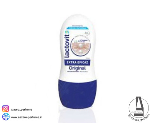 مام رول ضد تعریق لاکتویت Lactovit مدل Original حجم 50 میل-فروشگاه آرایشی و بهداشتی آزارو در شیراز