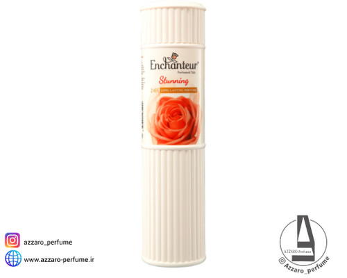 پودر خوشبو کننده بدن و ضد تعریق انشانتر استانینگ با رایحه گل رز 125 گرم-فروشگاه آرایشی و بهداشتی آزارو در شیراز