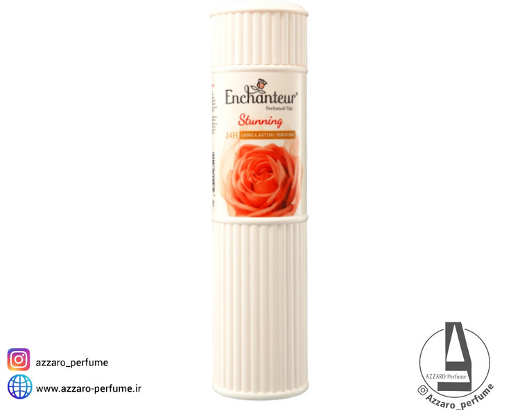 پودر خوشبو کننده بدن و ضد تعریق انشانتر استانینگ با رایحه گل رز 125 گرم-فروشگاه آرایشی و بهداشتی آزارو در شیراز