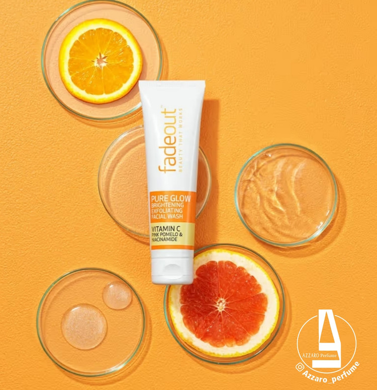 فوم شوینده و روشن کننده ویتامین سی فیداوت Fadeout Pure Glow حجم 100 میل-فروشگاه آرایشی و بهداشتی آزارو در شیراز