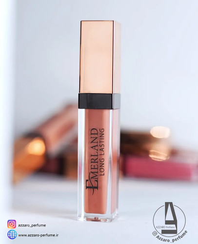 رژ لب مایع 24 ساعته امرلند Emerland آنتی آلرژی-فروشگاه آرایشی و بهداشتی آزارو در شیراز