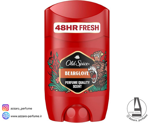 مام استیک اولد اسپایس مدل BEARGLOVE حجم 50 میل-فروشگاه آرایشی و بهداشتی آزارو در شیراز