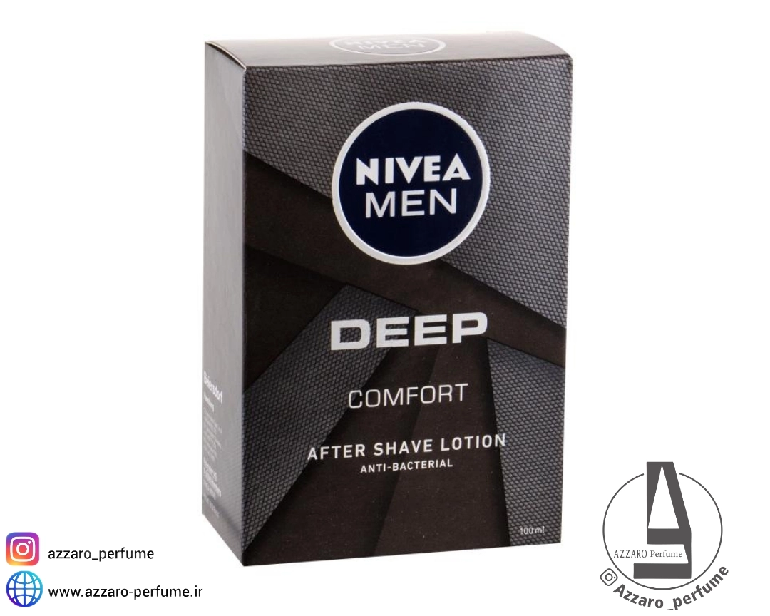 افتر شیو نیوآ مدل DEEP COMFORT حجم 100 میل-فروشگاه آرایشی و بهداشتی آزارو در شیراز‌