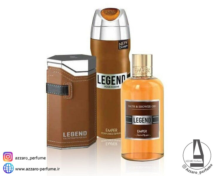 ست ادکلن مردانه لجند امپر Emper Legend-فروشگاه آرایشی و بهداشتی آزارو در شیراز