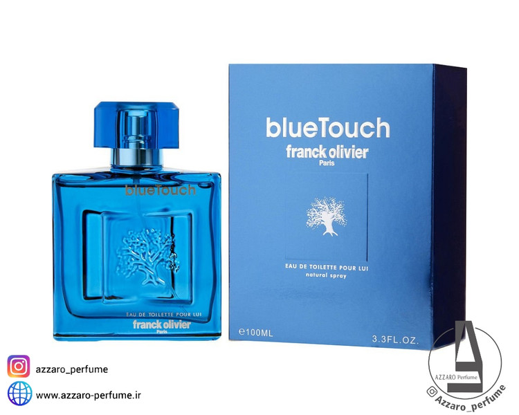 ادکلن فرانک الیور بلو تاچ حجم 100 میل-فروشگاه آرایشی و بهداشتی آزارو در شیراز