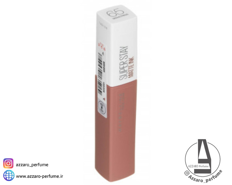 رژ لب مایع مات میبلین سوپر استی مدل Super Stay Matte Ink کد رنگ 65 Seductress-فروشگاه آرایشی و بهداشتی آزارو در شیراز