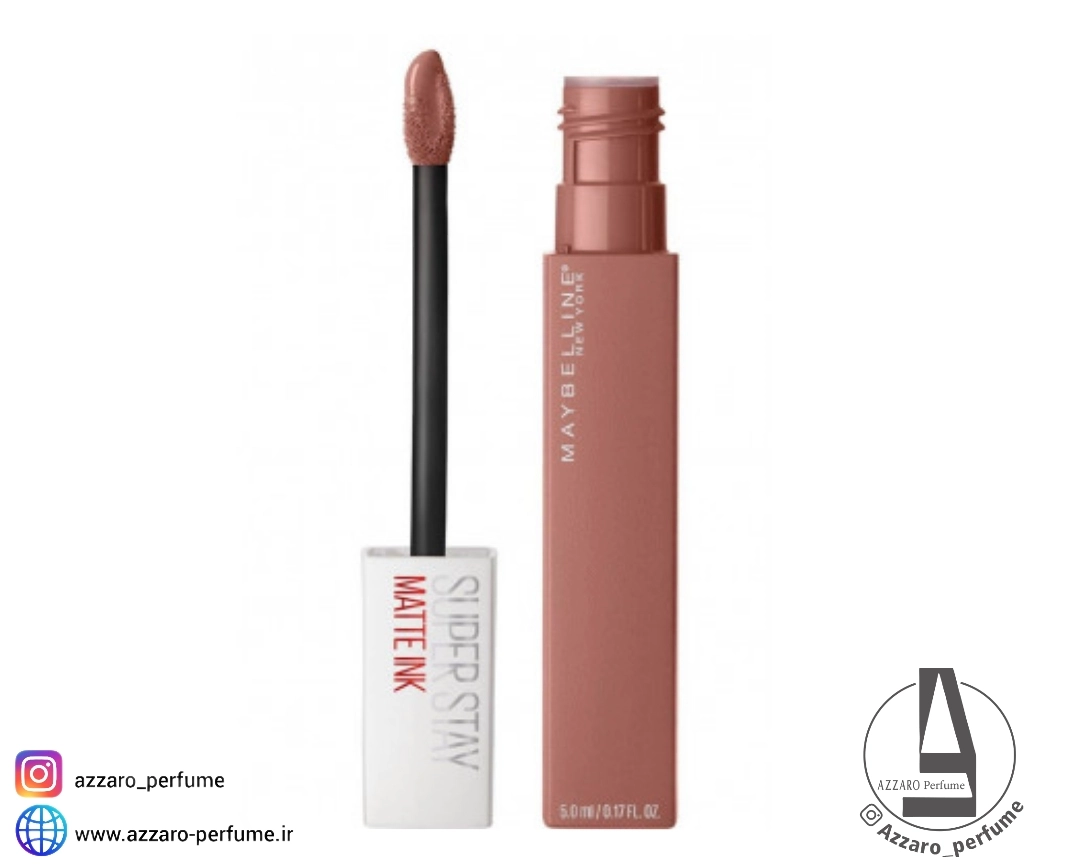 رژ لب مایع مات میبلین سوپر استی مدل Super Stay Matte Ink کد رنگ 65 Seductress-فروشگاه آرایشی و بهداشتی آزارو در شیراز