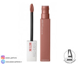 رژ لب مایع مات میبلین سوپر استی مدل Super Stay Matte Ink کد رنگ 65 Seductress-فروشگاه آرایشی و بهداشتی آزارو در شیراز