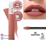 رژ لب مایع مات میبلین سوپر استی مدل Super Stay Matte Ink کد رنگ 65 Seductress-فروشگاه آرایشی و بهداشتی آزارو در شیراز