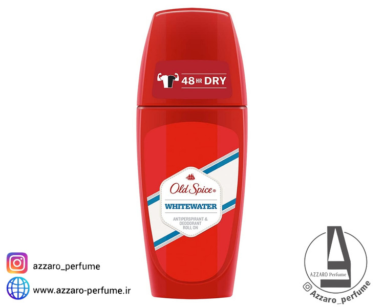 مام رولی اولد اسپایس Old Spice مدل Whitewater حجم 50 میل-فروشگاه آرایشی و بهداشتی آزارو در شیراز