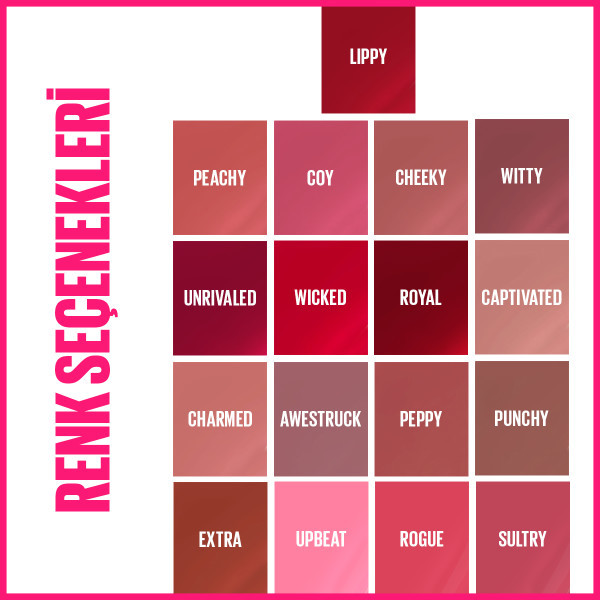 رژ لب مایع میبلین مدل super stay Vinyl Ink رنگ UNRIVALED شماره 30-فروشگاه آرایشی و بهداشتی آزارو در شیراز