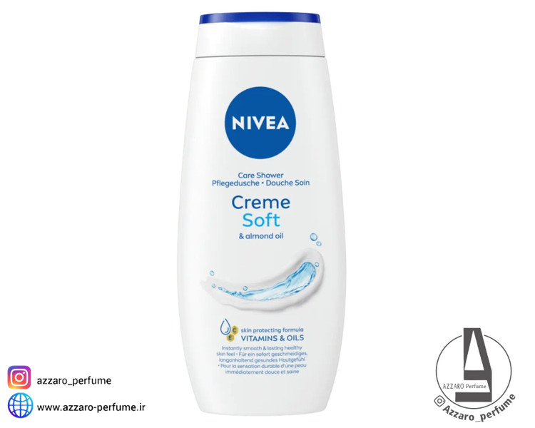 شامپو بدن Creme Soft نیوآ حجم 250 میل-فروشگاه آرایشی و بهداشتی آزارو در شیراز