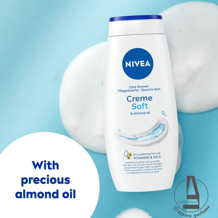 شامپو بدن Creme Soft نیوآ حجم 250 میل-فروشگاه آرایشی و بهداشتی آزارو در شیراز