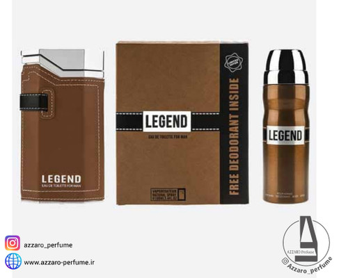 ست اسپری و ادکلن امپر مدل Legend مردانه-فروشگاه آرایشی و بهداشتی آزارو در شیراز