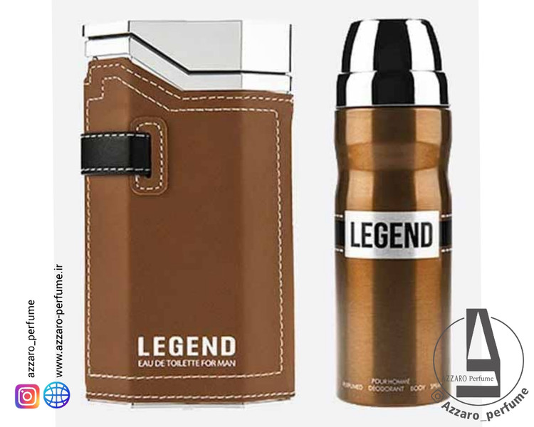 ست اسپری و ادکلن امپر مدل Legend مردانه-فروشگاه آرایشی و بهداشتی آزارو در شیراز